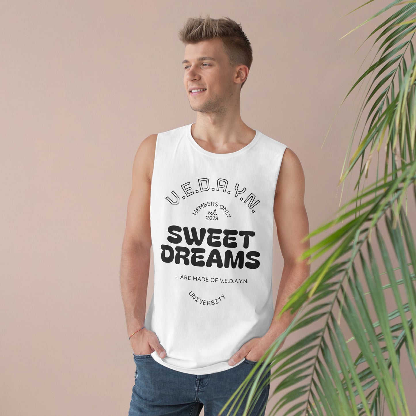 Unisex Barnard Tank - Sweet Dreams Graphic Tee