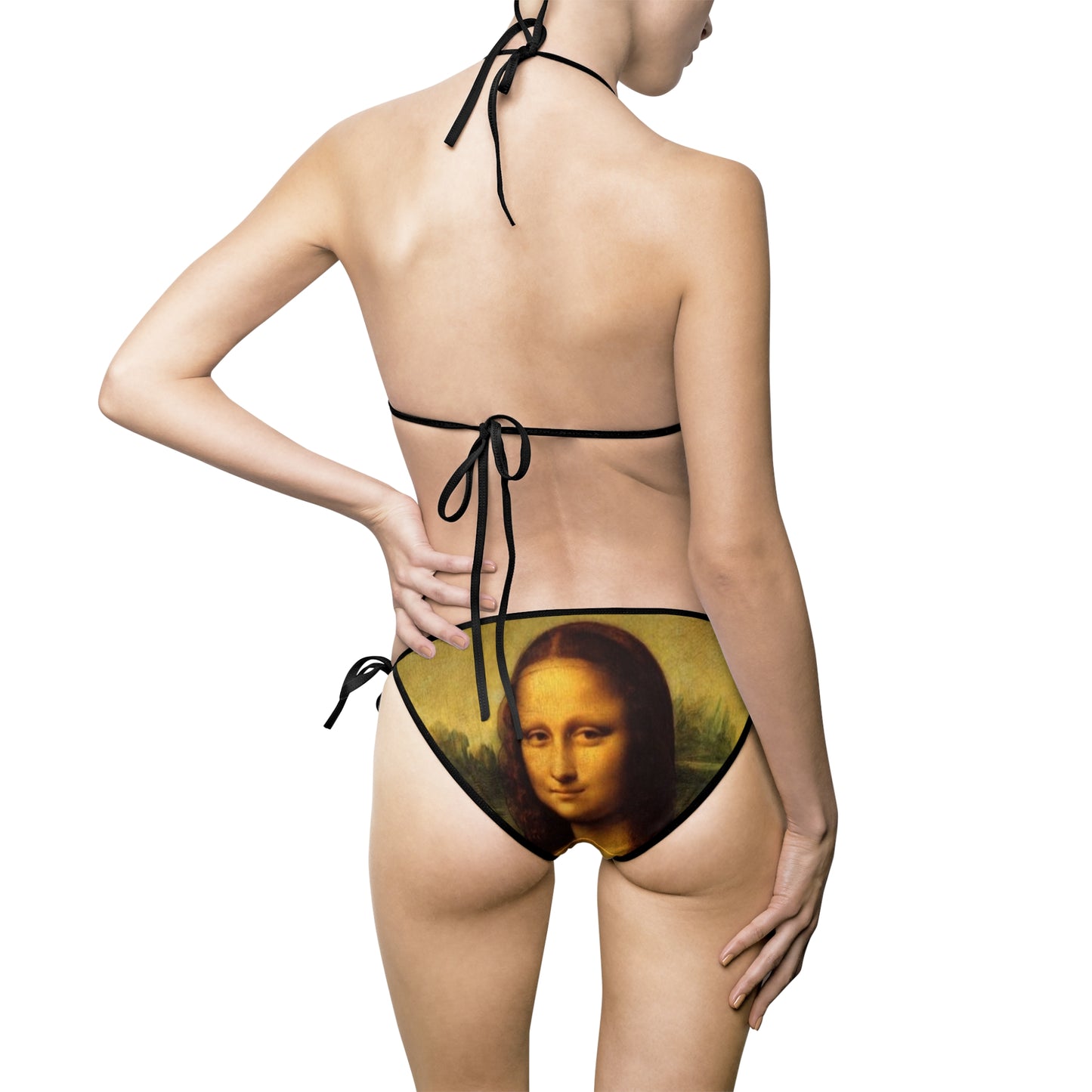 Mona Lisa Art Bikini, Women's Swimsuit