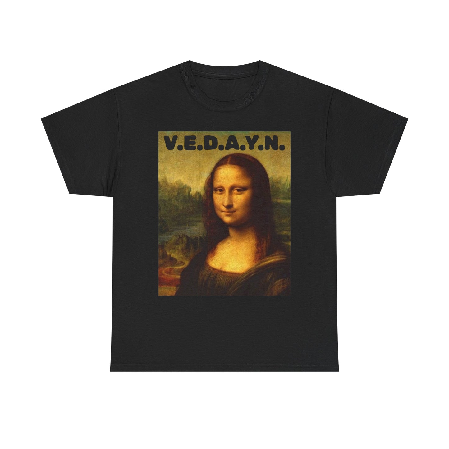 Mona Lisa & Renaissance Art Tee, Artistic Cotton T-Shirt