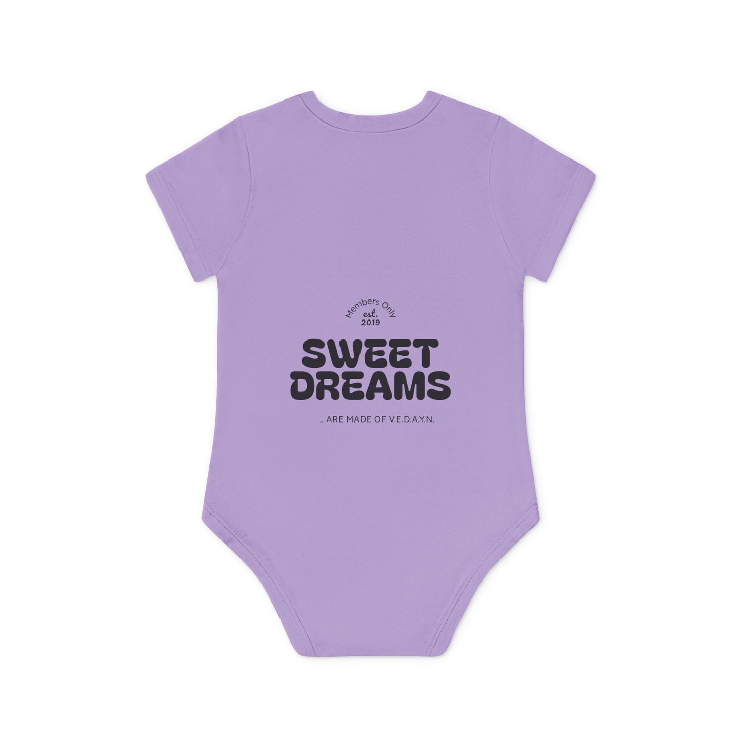 Mona Lisa Baby Bodysuit, Organic Baby Outfit
