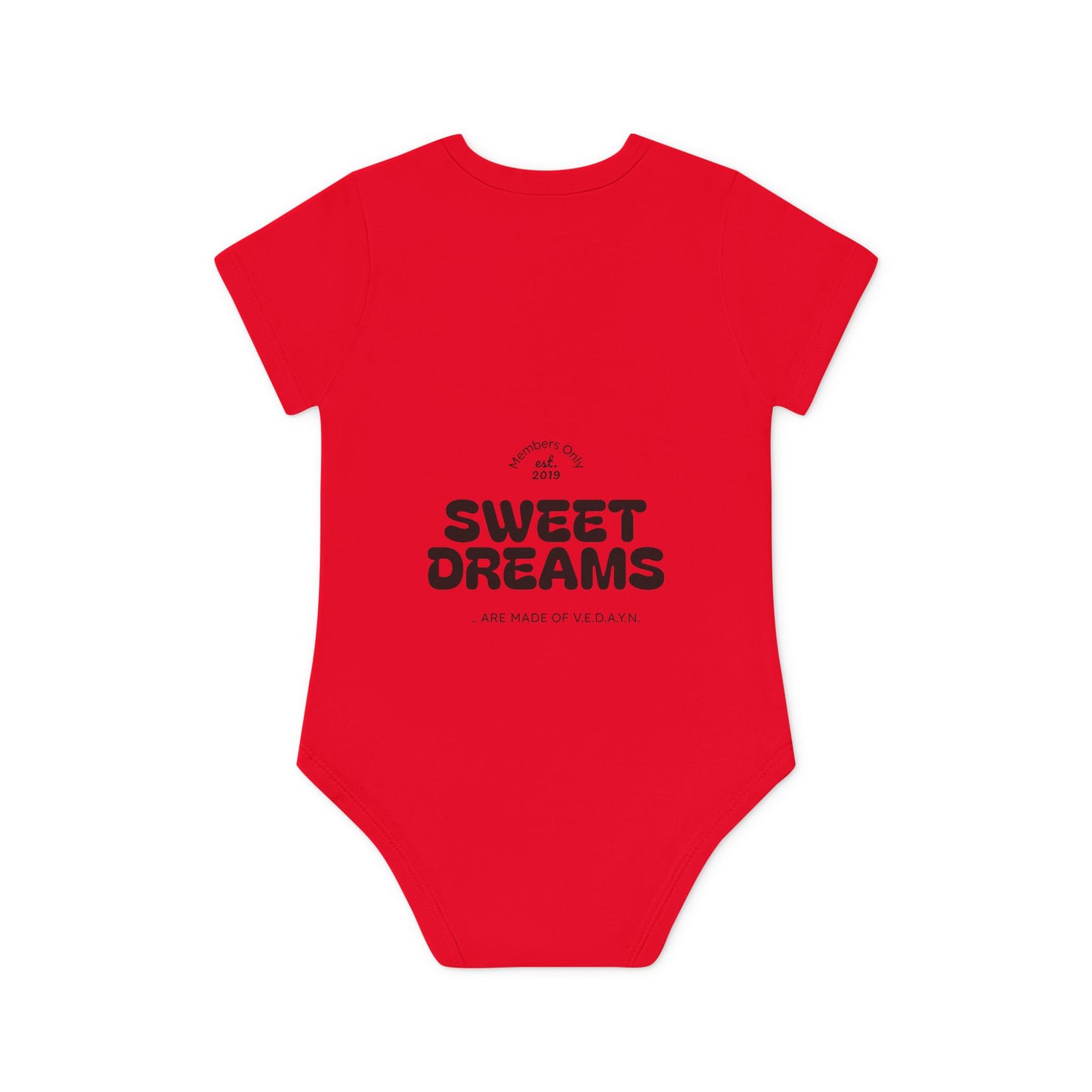 Mona Lisa Baby Bodysuit, Organic Baby Outfit