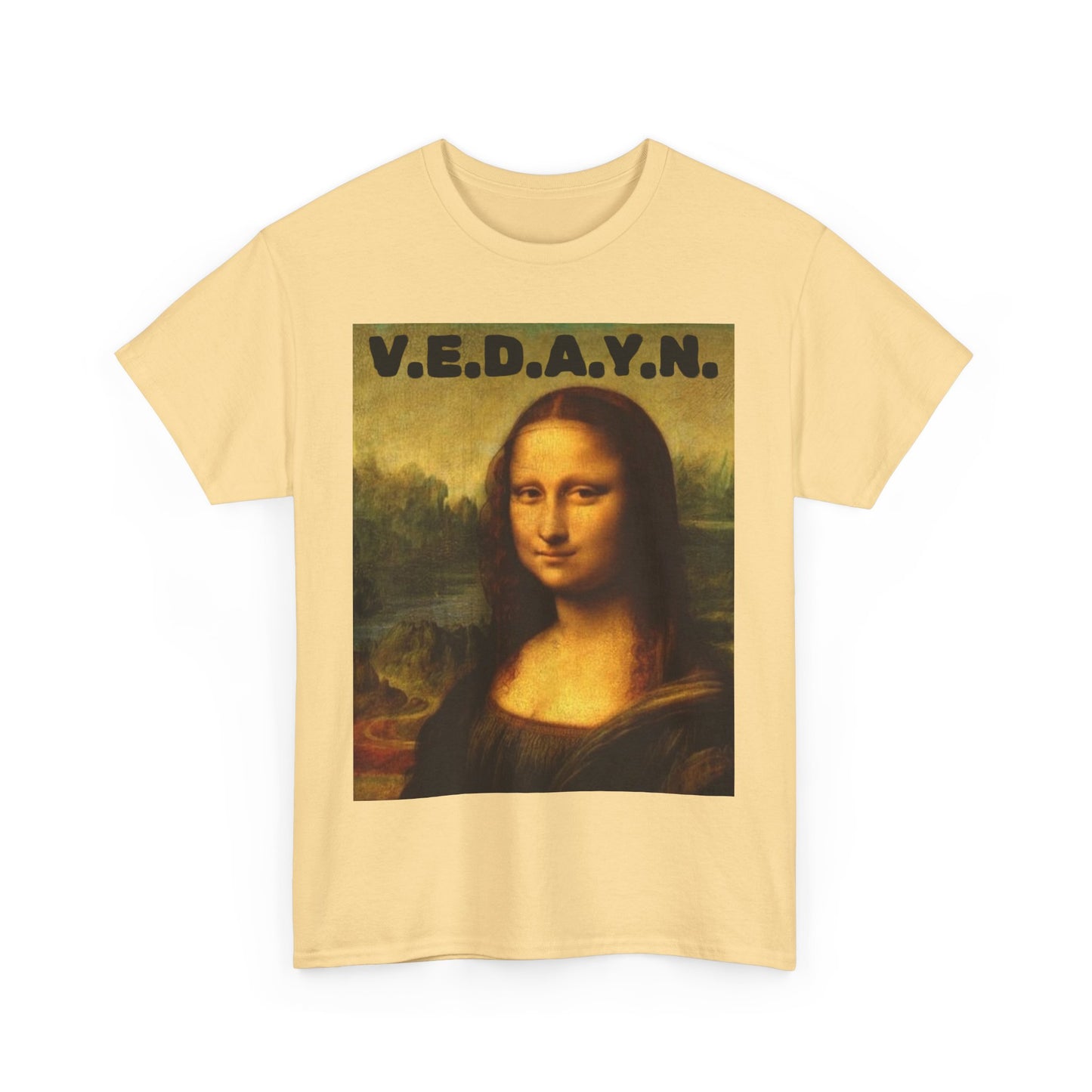 Mona Lisa & Renaissance Art Tee, Artistic Cotton T-Shirt