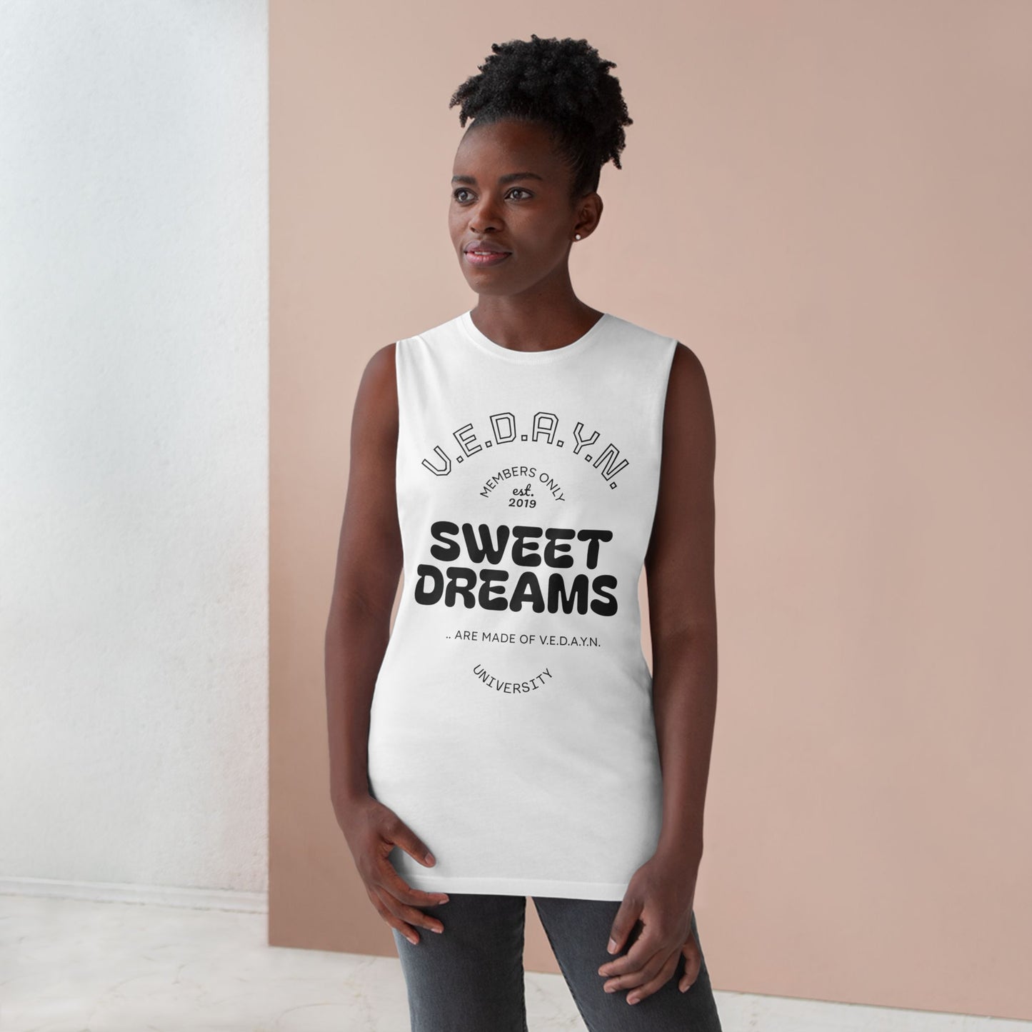 Unisex Barnard Tank - Sweet Dreams Graphic Tee