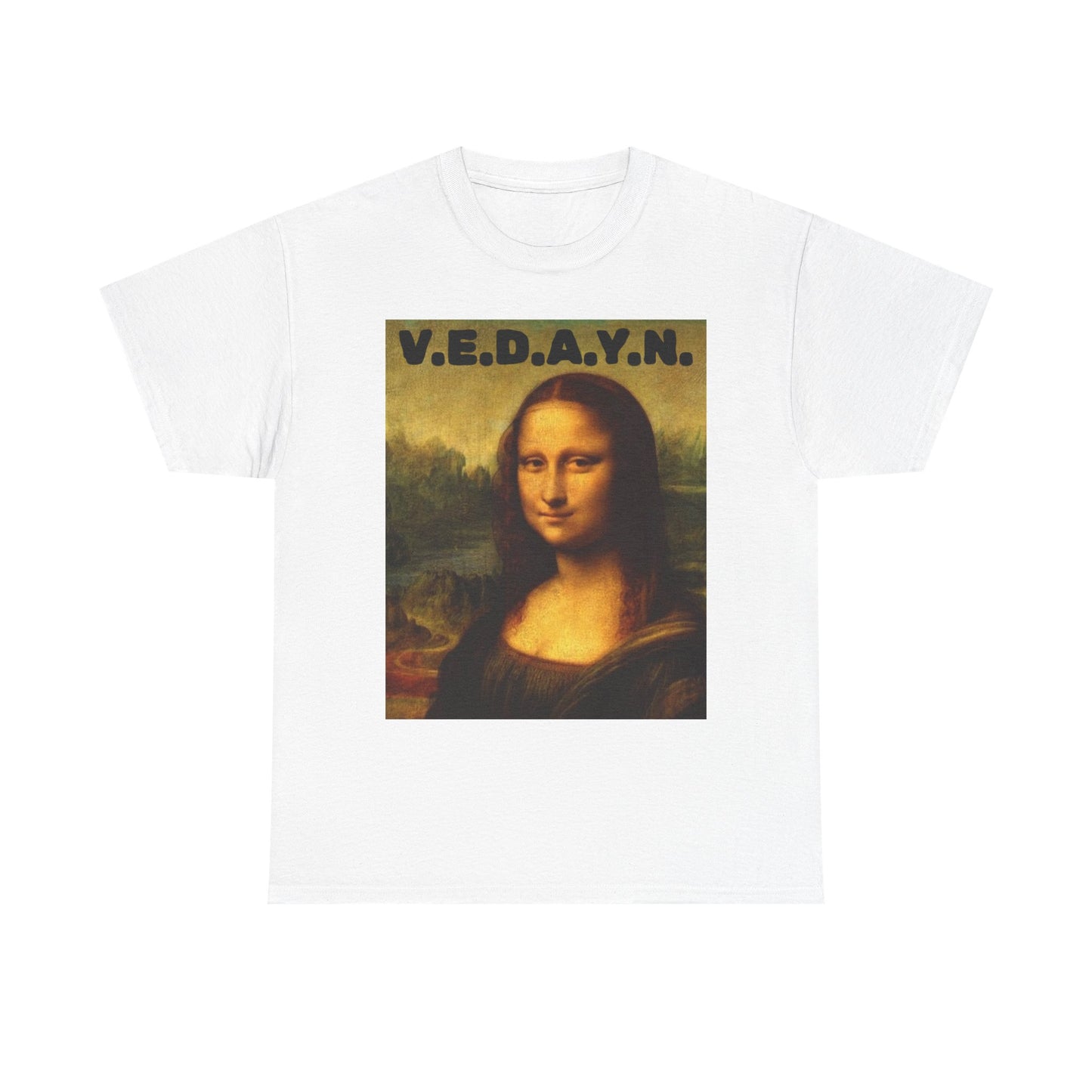 Mona Lisa & Renaissance Art Tee, Artistic Cotton T-Shirt