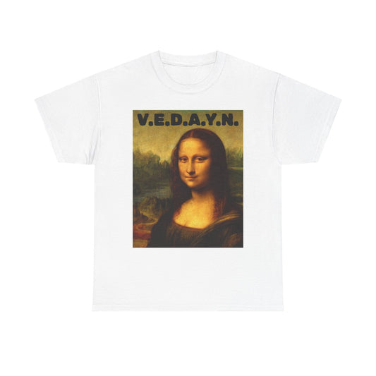 Mona Lisa & Renaissance Art Tee, Artistic Cotton T-Shirt
