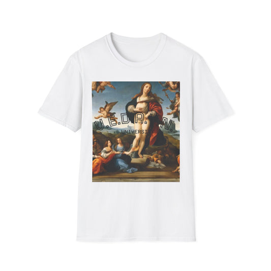 Artistic Unisex Softstyle T-Shirt - Vintage Inspired